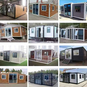 2025 Mobile 20ft 40ft Maison de conteneur d'expédition préfabriquée Maisons préfabriquées Conteneur pliable extensible pliable - Product Image 6