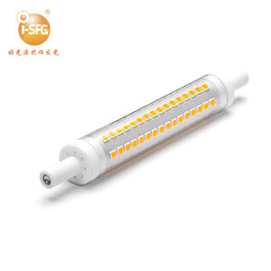 Éclairage extérieur pour hôtels, boîtier en aluminium, étanche IP64, <span class=keywords><strong>LED</strong></span> <span class=keywords><strong>R7S</strong></span> 2835SMD, alimentation CA, 118 mm, 8 W, sans scintillement, ampoules maïs, garantie 2 ans - Product Image 3