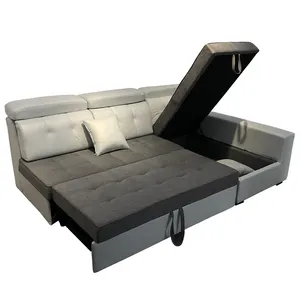 단면 소파 소파 컨버터블 홈 가구 거실 소파 정액 침대 기능 SofaBed 현대 디자인