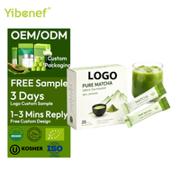 Yibenef Vente en gros Marque privée Matcha Cérémonial 6A Poudre de Matcha Cérémonial Biologique OEM ODM