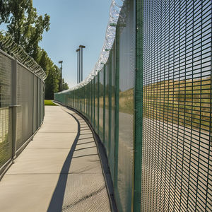 358 Maille de sécurité haute résistance de qualité prison pour la protection du périmètre aéroportuaire et résidentiel - Product Image 3