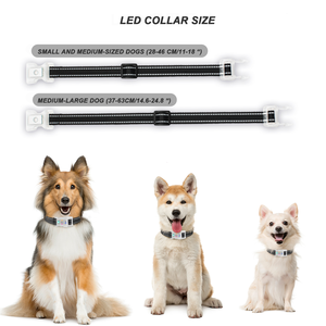 Best-seller Collier de dresseur de <span class=keywords><strong>chien</strong></span> anti-aboiement rechargeable Collier d'arrêt d'aboiement pour animaux de compagnie en plastique Collier de <span class=keywords><strong>chien</strong></span> LED - Product Image 6
