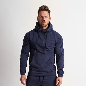 Factory Price Men's Winter Casual High Quality Custom Made <b>Thick</b> 320 GSM 100% Cotton Regular Fit <b>Fleece</b> Hoodie <b>Jacket</b> Size 3XL - Product Image 2