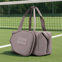 Sac de voyage personnalisé pour homme et femme, sac de sport, sac de tennis, housse imperméable pour raquette de pickleball