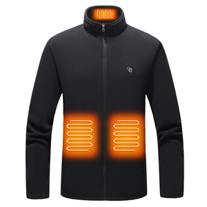 Nueva llegada al aire libre a prueba de viento chaqueta caliente señora hombres mujeres batería recargable USB abrigo calentado - Product Image 6