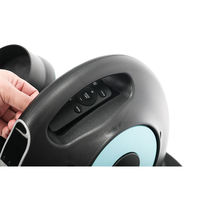 Elektrischer Mini-Ellipsentrainer aus Stahl & Kunststoff mit Automatischem Programm, Vorwärts- und Rückwärtsrotation für Heimfitness-Workout