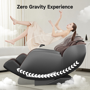 Bluetooth-Audio 3D-Schwerelosigkeits-Massagesessel mit SL-Schiene und Taillenheizung für Zuhause - Product Image 3
