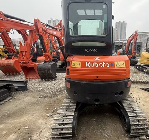 รถขุดตีนตะขาบ Kubota U35 U40 ขนาด 3.5 ตัน สำหรับฟาร์มขนาดเล็ก ใช้งานน้อย ชั่วโมงการทำงานต่ำ เครื่องยนต์ได้รับการรับรอง EPA CE พร้อมชุดเกียร์และอะไหล่ - Product Image 2