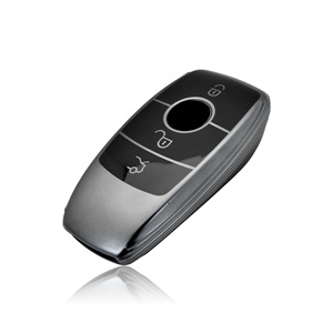 Fit MERCEDES BENZ C S CLASS Carbon Fiber Hard Remote Key Fob Case Cover