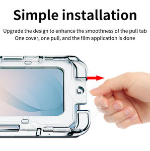 ฟิล์มกันรอยแบบขายส่ง พร้อมอุปกรณ์ติดตั้งง่ายสำหรับ Samsung S26 Ultra กระจกนิรภัย 9H พร้อมเครื่องมือจัดตำแหน่งอัตโนมัติสำหรับ Galaxy S26 - Product Image 3