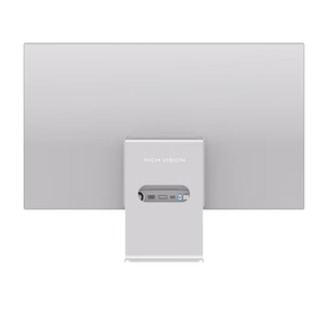 จอภาพตั้งโต๊ะ Original CN RICHVISION RV 100 mini (สีเงิน Glacial) ขนาด 23.8 นิ้ว 4K 400cd/m² ความละเอียด 3840*2160 60Hz IPS - Product Image 3
