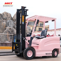 Chariot élévateur électrique à livraison rapide, hauteur de levage de 3 à 6 mètres, capacité de 1,5, 2,5, 3 et 5 tonnes, pour entrepôt et port
