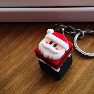 Cute Santa Claus Keycap - 3D Imprimé - Product Image 2