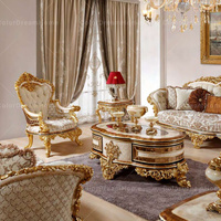 Ensembles de canapés de style européen de luxe meubles de salon design classique turc ensemble de meubles de canapés de style antique