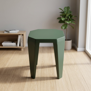 Tabouret de bar en aluminium avec revêtement en poudre - Design traditionnel, durable pour une utilisation dans le salon - Product Image 4