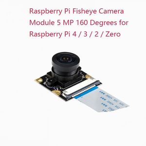 <strong>Raspberry</strong> <strong>Pi</strong> Fisheye <strong>Camera</strong> <strong>Module</strong> 5 Million Pixels Wide Angle 160 Degrees Support for Manual Focusing - Product Image 2