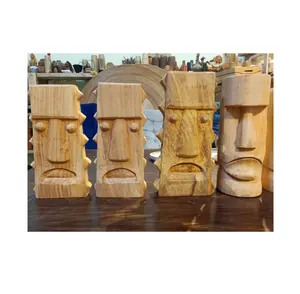 Natural wooden tiki status - Wooden animal status ( 0084587176063 whatsapp Sandy)