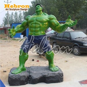 Popolare Statua di <span class=keywords><strong>Hulk</strong></span> in Cartone Importato da 2 Metri, Prodotto in Scala Propriamente Proposta, Figura 3D Stereoscopica di <span class=keywords><strong>Marvel</strong></span> - Product Image 1