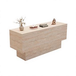 Modern Front <b>Reception</b> Desk Office Furniture <b>Reception</b> <b>Counter</b> Table For Beauty Salon & Commercial Office - Product Image 1