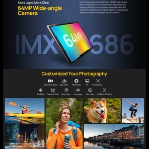 Ban Đầu Ulefone Điện Armor 24 4G Điện Thoại 6.78Inch 12GB + 256GB 22000MAh Không Thấm Nước Gồ Ghề Điện Thoại Thông Minh NFC Điện Thoại Di Động - Product Image 4