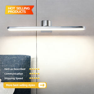 Lampe murale de salle de bain à LED, luminaire mural moderne à LED pour miroir, étanche, montage mural, 9W 12W 14W 16W AC110-220V, fer - Product Image 2