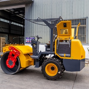 Compactador Vibratorio Hidráulico de Marca * Rodillo Compactador de Tierra de un Solo Tambor de 3.5 Toneladas en Venta - Product Image 3