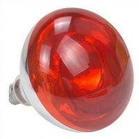 Nouvelle Lampe Chauffante Infrarouge Yuandaxin YDX-60 100W 220V pour Animaux, Verre Rouge, Surface Lisse, pour Poulets, Porcs, Moutons, Vaches, Garantie 3 Mois