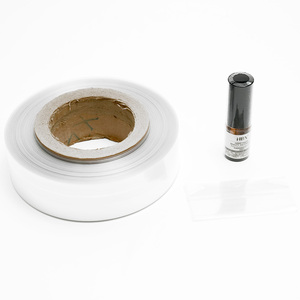 PET /PVC thu nhỏ ban nhạc rõ ràng/Màu xanh transparente thu nhỏ tay áo cho hóa chất hàng ngày chai thu nhỏ nhãn flexography/intaglio in ấn - Product Image 2