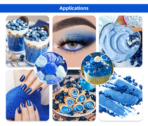 <span class=keywords><strong>Poudre</strong></span> de <span class=keywords><strong>Spiruline</strong></span> Bleue Saine Marque Blanche 30g 50g 100g Colorant Alimentaire Naturel Phycocyanine Bleue Biologique UE & NOP - Product Image 3