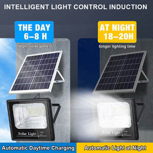1000w 500w 400w 60w led กลางแจ้งรีโมทคอนโทรลพลังงานแสงอาทิตย์ไฟเปล่งแสงไดโอดน้ําท่วม lights40w โคมไฟโปรเจคเตอร์พลังงานแสงอาทิตย์