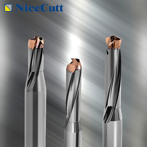 Interchangeable Head Solid Carbide CNC Drilling Tools Spade Cutting Deep Hole Crown <strong>Drill</strong> <strong>Bit</strong> with Crown <strong>Drill</strong> <strong>Insert</strong> Processing - Product Image 1