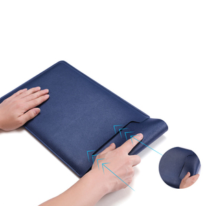 Custodia per Tablet in pelle sintetica con funzione tappetino per Mouse borsa a manica sottile per Laptop per <span class=keywords><strong>Apple</strong></span> Macbook 11.6-16 pollici - Product Image 4