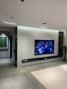 Meuble TV moderne pour la maison, armoire, unité murale, support mural, designs de support mural, centre de divertissement TV - Product Image 6