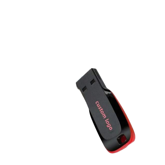 Wholesale Custom Logo High-speed Large Capacity 2GB-512GB Plastic USB 2.0 Flash Drive CE/FCC Certified Encryption 1-Year