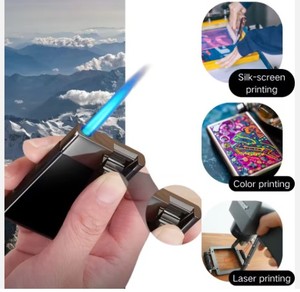 Encendedor <span class=keywords><strong>de</strong></span> Cigarrillos DEBANG Recargable con Impresión <span class=keywords><strong>de</strong></span> Logotipo Personalizado, Encendedor <span class=keywords><strong>de</strong></span> Llama Tipo Antorcha, Gadget Genial <span class=keywords><strong>para</strong></span> Fumar Cigarrillos - Product Image 3