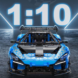Double E Cada C63003 Dark Knight GTR <span class=keywords><strong>Voiture</strong></span> de sport télécommandée <span class=keywords><strong>Jouet</strong></span> de construction à assembler pour garçon - Product Image 3