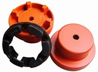 45 acier NM accouplement anneau élastique accouplement Élastique fleur de prunier pompe à eau roue NM accouplement