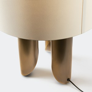 Table Lamp Nordic Minimalist Design E27 LED 220V Switch Control Soft Furnishing Bedroom Living Room <b>Decorative</b> <b>Light</b> - Product Image 3