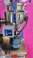 Agitateur sous vide 10L 380V pour cosmétiques, peintures, savons, cisailles hydrauliques, cisailles à grande vitesse, machine de dispersion et d'émulsification 5kW