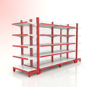 Estantería <span class=keywords><strong>de</strong></span> exhibición <span class=keywords><strong>de</strong></span> pared para tiendas minoristas, unidad <span class=keywords><strong>de</strong></span> estanterías góndola tipo isla <span class=keywords><strong>de</strong></span> Indonesia, estantería <span class=keywords><strong>de</strong></span> almacenamiento <span class=keywords><strong>de</strong></span> acero, estantería <span class=keywords><strong>de</strong></span> supermercado - Product Image 1