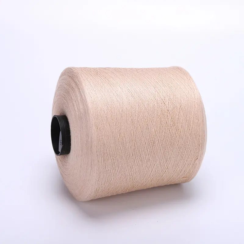 wholesale high quality Dyed Color 2/28s Viscose Polyester Blended Spun fancy Yarn For Sweater