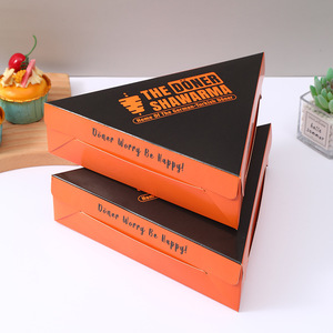 Dùng một lần tam giác bánh <span class=keywords><strong>Pizza</strong></span> & bánh nhỏ bánh sandwich Takeaway bao bì bìa thư mục với dập cho sử dụng thực phẩm - Product Image 4
