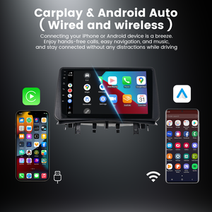 Autoradio pour Renault Clio 3 2005 2006 2007-2014 Lecteur multimédia sans fil CarPlay Android Auto Stéréo GPS - Product Image 2