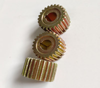 Fabricant d'engrenages sur mesure, usinage CNC, prix bas, engrenages cylindriques en acier métallique, engrenage à double denture