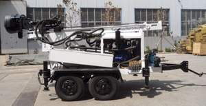 Goedkope, zeer efficiënte boorinstallatie voor het boren van onderscheppen in ondergrondse rots, 120m boordiepte, te koop - Product Image 2