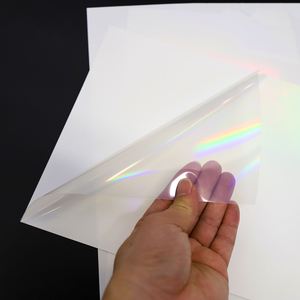 สติกเกอร์กระดาษขนาด A4 ฟิล์ม PET ใส พิมพ์ UV รูปทรงไม่ปกติ ฉลากใสสำหรับบรรจุภัณฑ์ผลิตภัณฑ์ดูแลส่วนบุคคล - Product Image 6