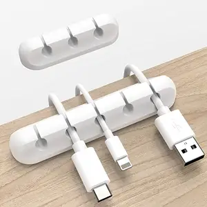 Ds1820 Zelfklevende Kabel Organisatoren Usb Snoer Houder Draad Organizer Organizer Voor Keuken Kabel Management Kabel Clips