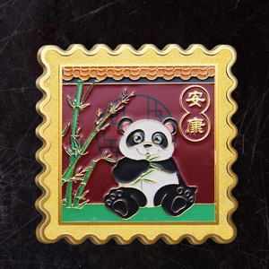 <span class=keywords><strong>Moneda</strong></span> de Recuerdo de Viaje de <span class=keywords><strong>China</strong></span> <span class=keywords><strong>Panda</strong></span>, Medalla Conmemorativa Personalizable para Atracciones Turísticas, <span class=keywords><strong>Moneda</strong></span> de la Suerte de Estilo Chino - Product Image 2