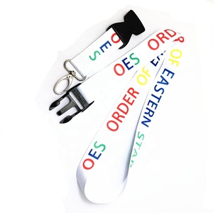 Cordino in poliestere personalizzabile con stampa 2026 Stile OES Ordine Massonico dell'Ordine dell'Estate Stellata - Product Image 1
