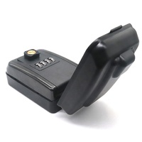 Boîte de rangement pour clés en alliage d'aluminium résistant aux intempéries XMM-8107 avec clé maîtresse, conception robuste pour une utilisation en extérieur